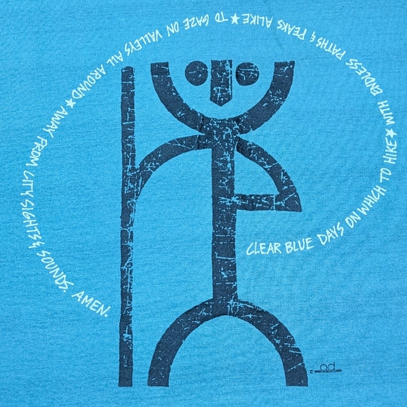 Lake Tahoe Mountain God Tee (L) - Picture 4 of 8